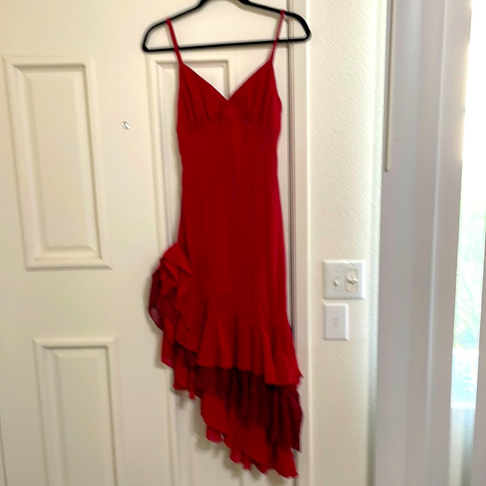 Vintage Bisou Bisou Red Dress Sz 10
